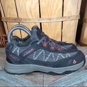 Vasque Monolith Gray Orange UltraDry Waterproof Low Hiking Sneakers Boys Size 2
